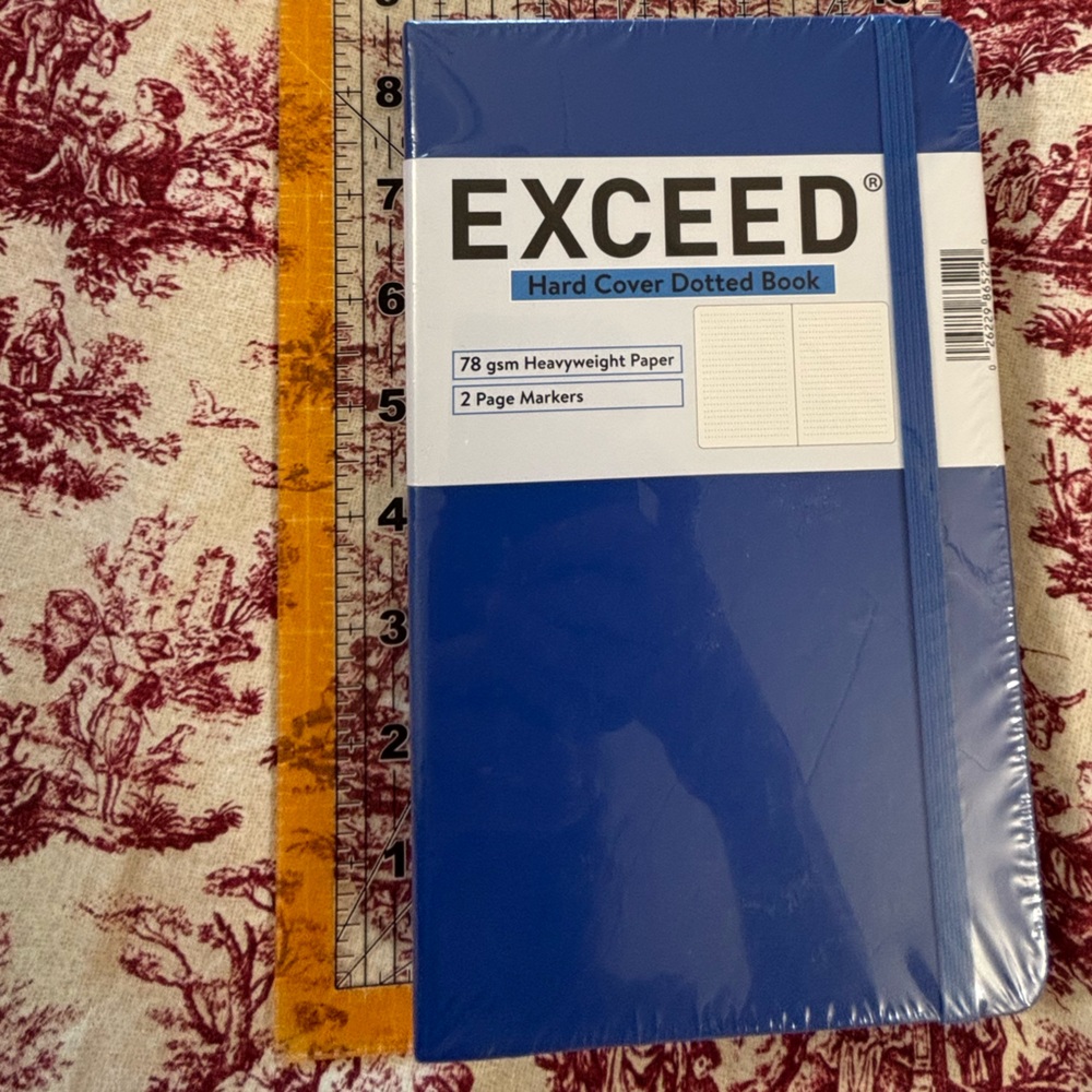 Blue Hard Cover Blank Journal